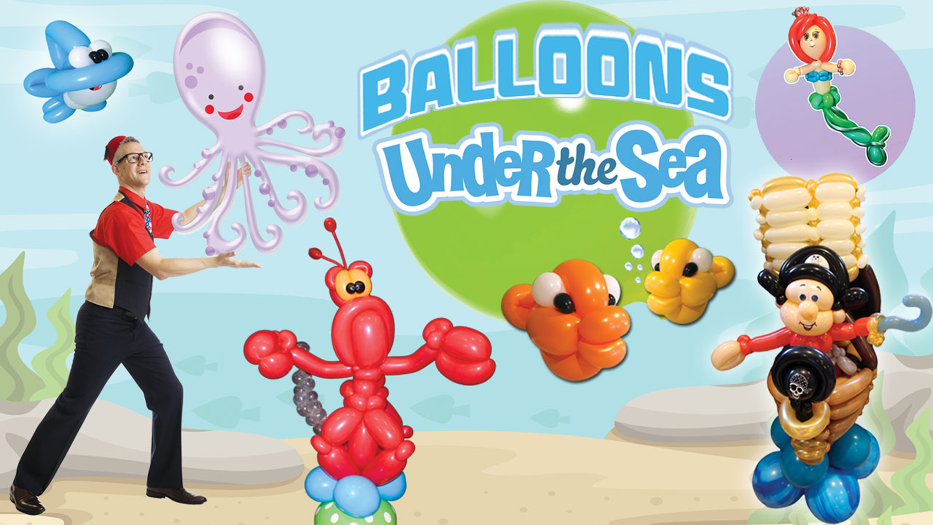 Balloons under the sea