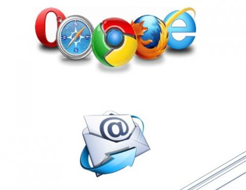 internet and email logos