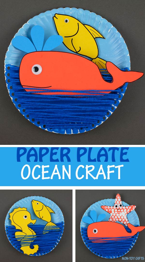 Paper Plate Ocean