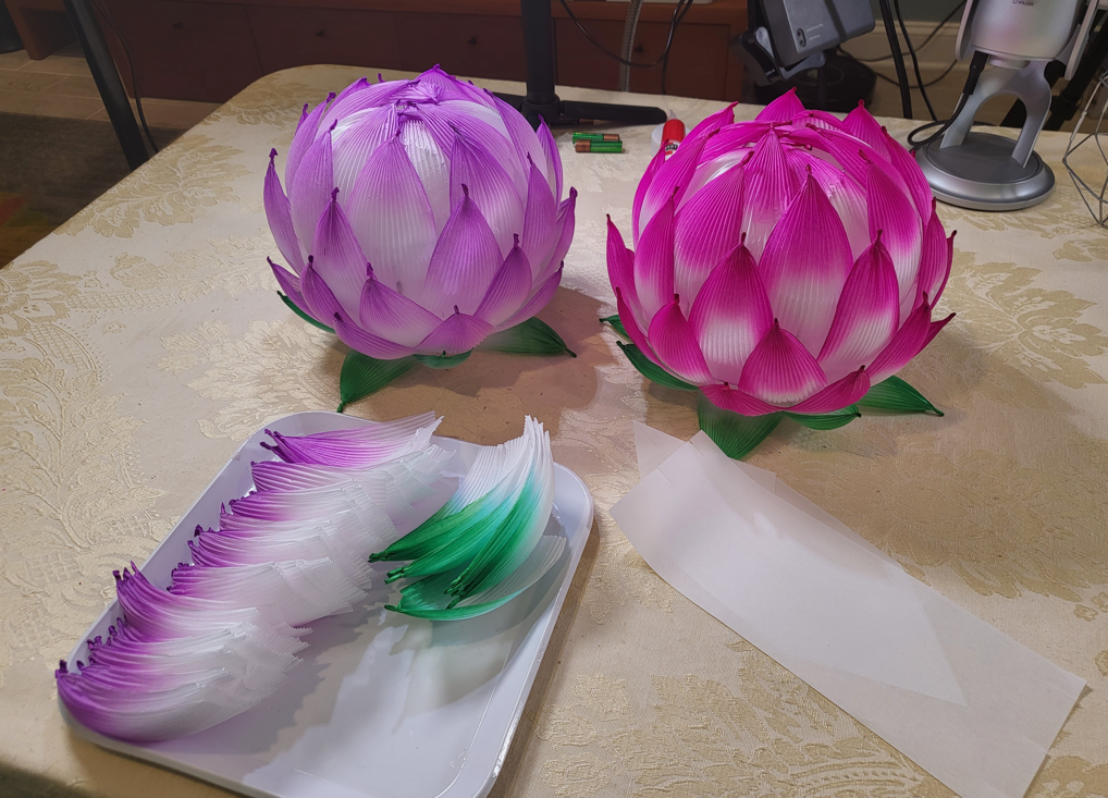 Korean Lotus Flower Craft