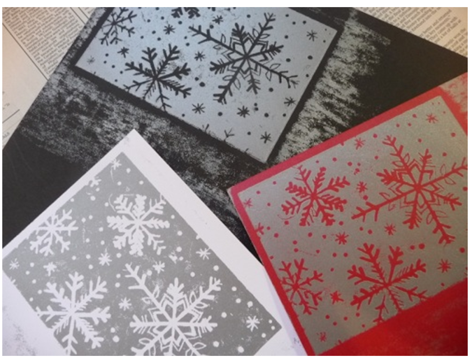 Winter Stamping with Mallory