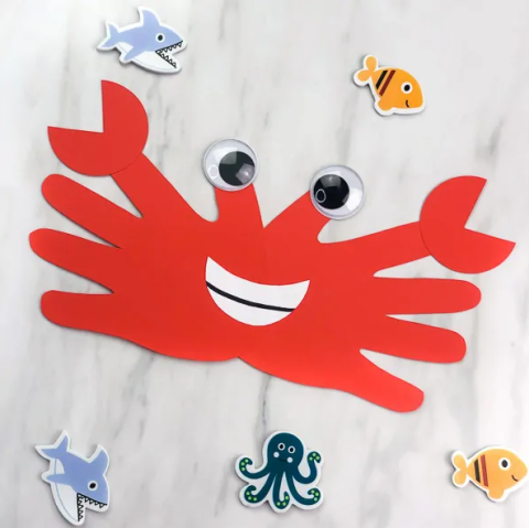 Handprint Crab