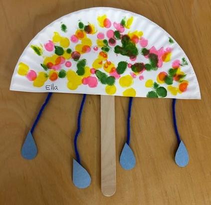 paper plate umbrella