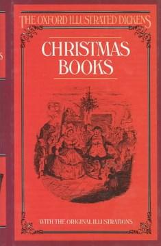 Cover of "Christmas Stories" by Charles Dickens. Image of a man falling off a cliff with a man in a cowboy hat at the top. The entire cover contains shades of red, including the image, title and author's name.