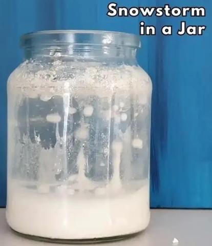 snowstorm in a jar