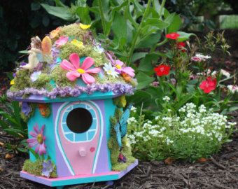 fairy garden bird house