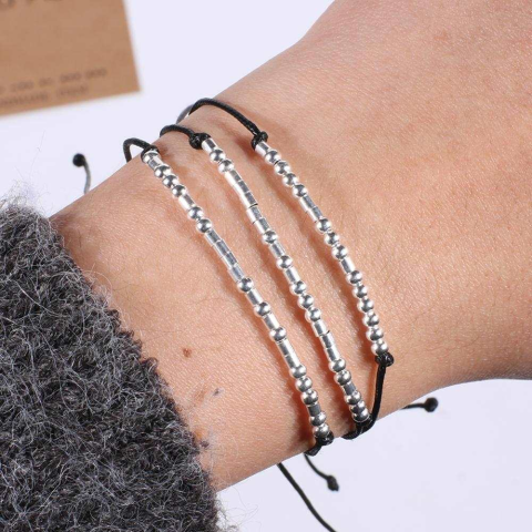 Morse code bracelet