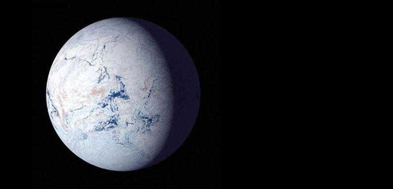 Icy world image