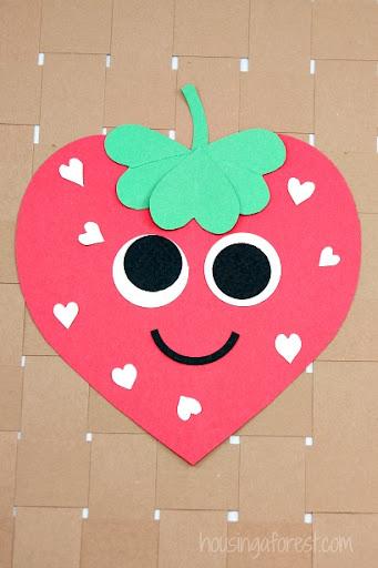 strawberry heart