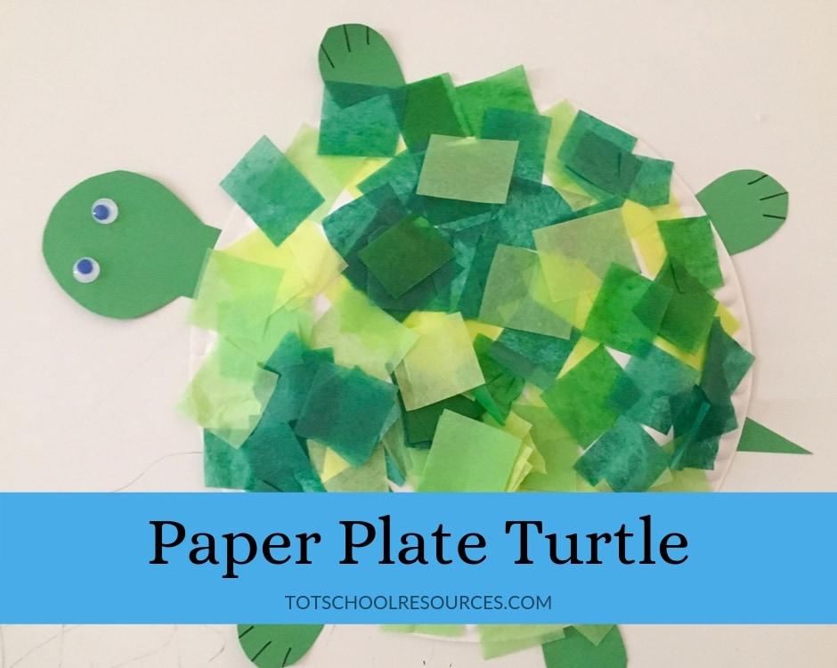 Paper Plate Turtle Craft