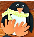 construction paper penguin