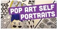 Pop art self portraits