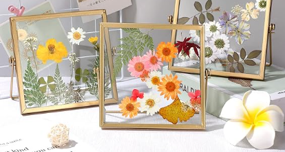 framed flowers