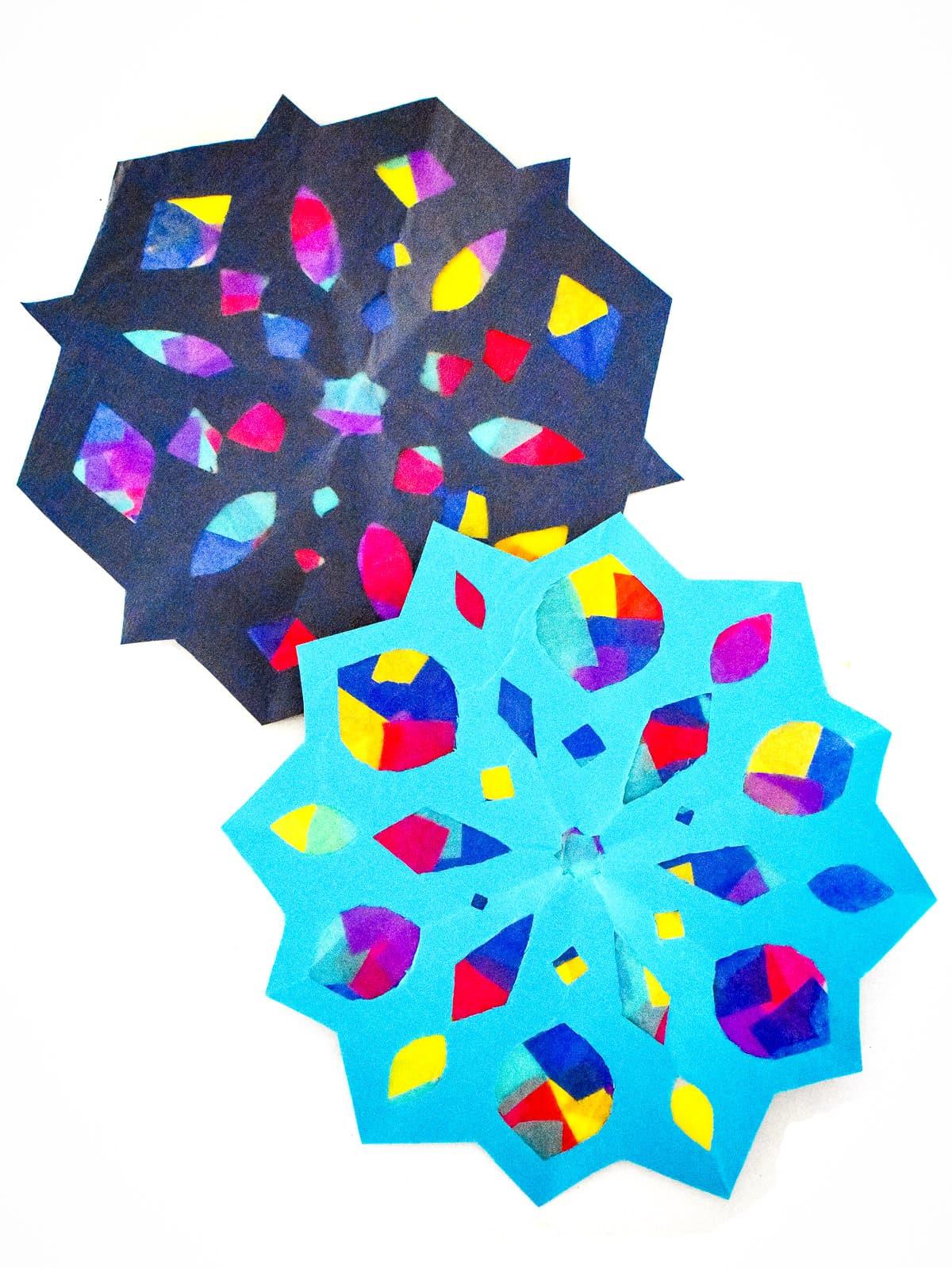 Snowflake suncatcher